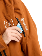 BURTON [ak] Swash GORE‑TEX 2L Snow Jacket Chestnut Brown 2026 Men's Snow Jackets Burton 