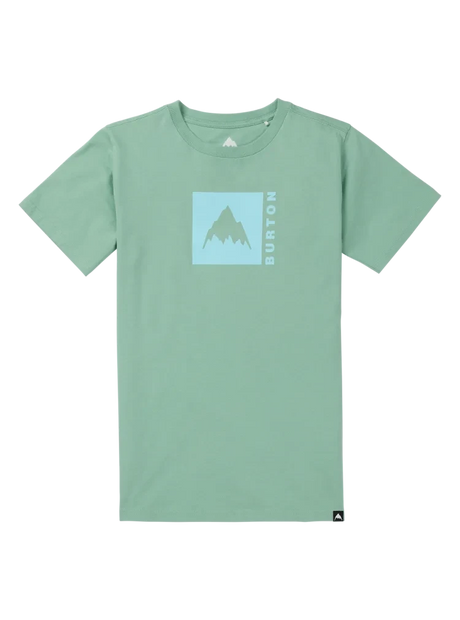 BURTON Kids Classic Mountain High T-Shirt Soft Sage Boy's T-Shirts Burton 