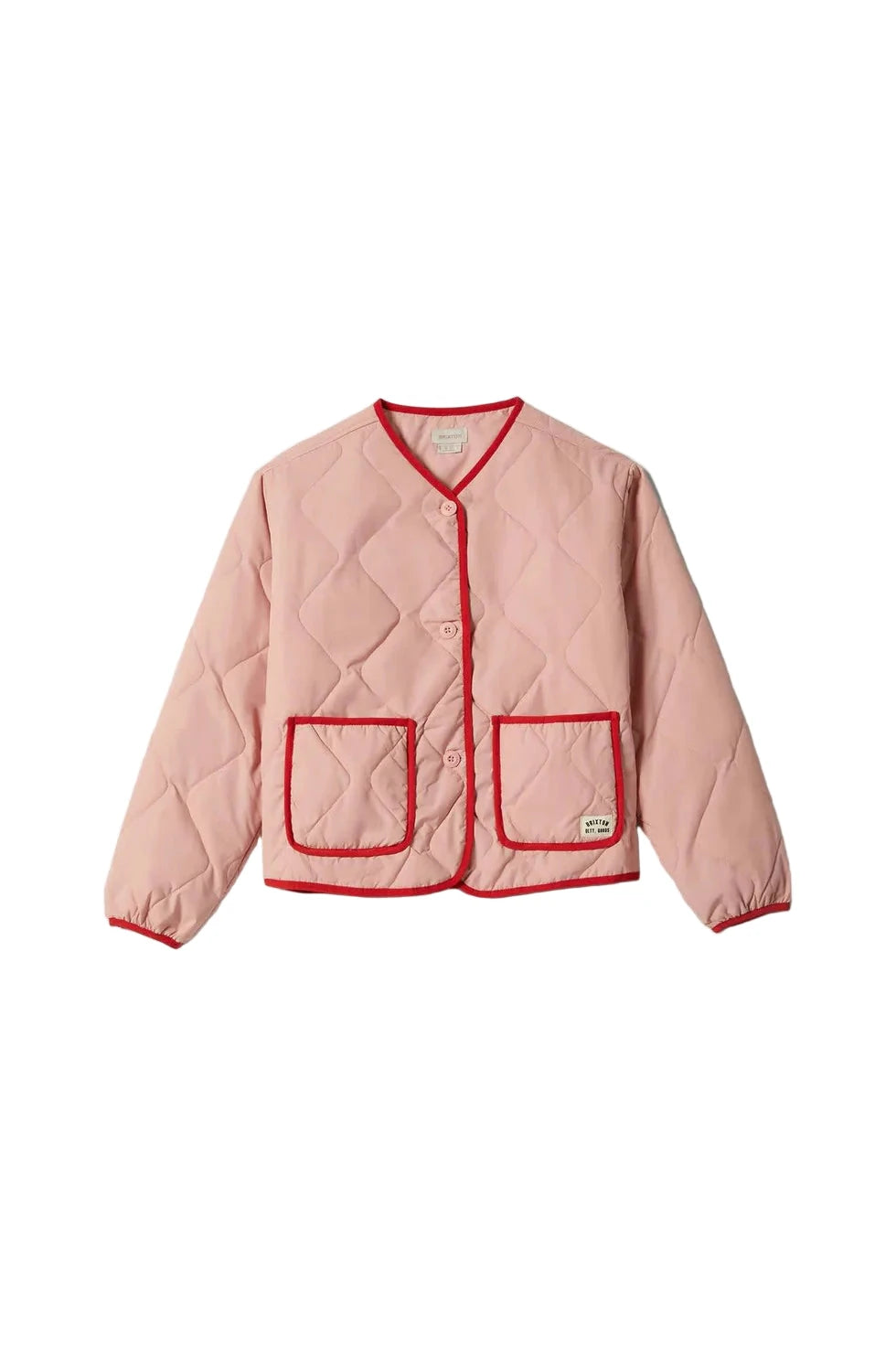 BRIXTON Women's Delilah Quilted Jacket Mellow Rose Women's Street Jackets Brixton 