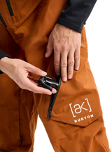 BURTON [ak] Cyclic GORE-TEX 2L Bib Snow Pants Chestnut Brown 2026 Men's Snow Bib Pants Burton 