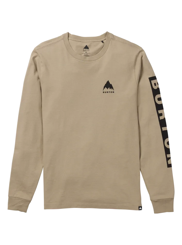 BURTON Elite Long Sleeve T-Shirt Summit Taupe Men's Long Sleeve T-Shirts Burton 