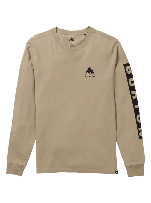 BURTON Elite Long Sleeve T-Shirt Summit Taupe Men's Long Sleeve T-Shirts Burton 
