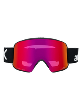 ANON M6 Black - Perceive Sunny Red + Perceive Cloudy Burst + Facemask Snow Goggle Snow Goggles Anon 