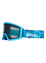 ANON Tracker 2.0 Island Blues - Smoke + Face MFI Face Mask Youth Snow Goggle Snow Goggles Anon 