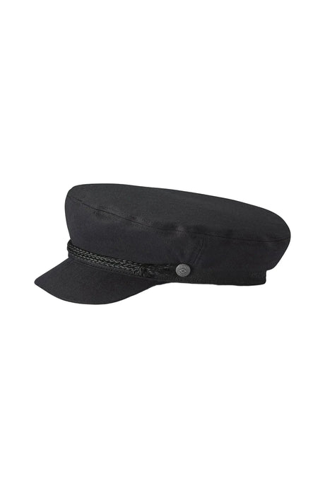 BRIXTON Women's Fiddler Fisherman Cap Black Women's Hats Brixton 