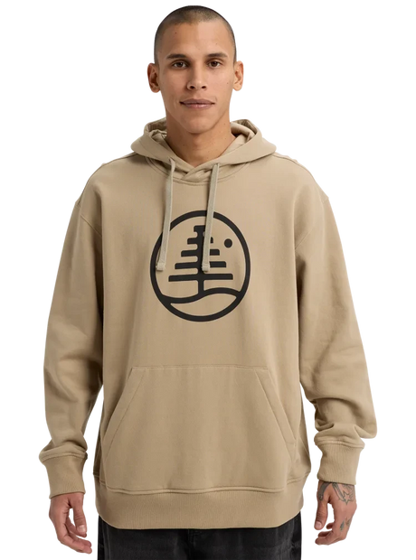 BURTON Family Tree Pullover Hoodie Summit Taupe Men's Pullover Hoodies Burton 