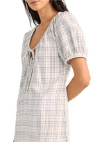 RHYTHM Women's Desi Plaid Mini Dress Blue Women's Dresses Rhythm 