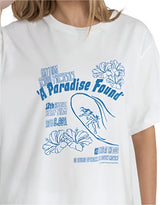 RHYTHM Women's Paradise Found Oversized T-Shirt White Women's Short Sleeve T-Shirts Rhythm 