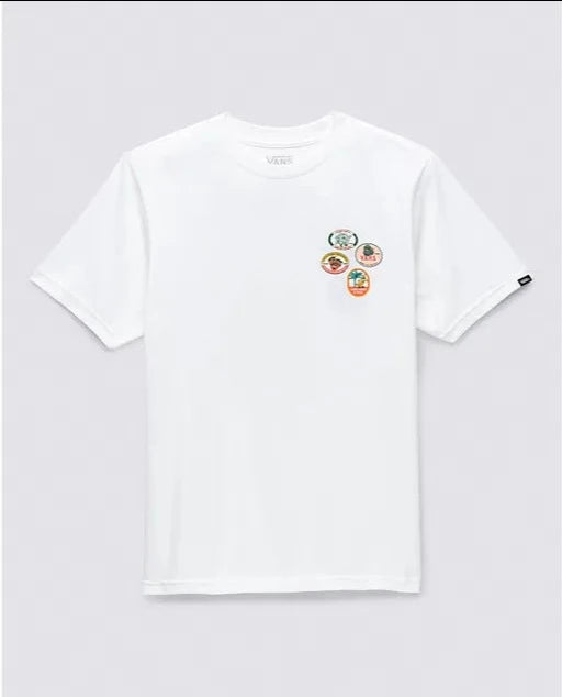 VANS Youth Fresh Pear T-Shirt White Boy's T-Shirts Vans 