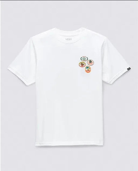 VANS Youth Fresh Pear T-Shirt White Boy's T-Shirts Vans 