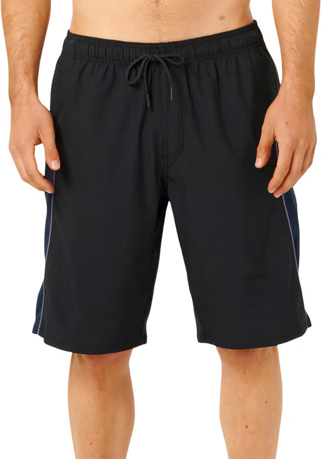 RIP CURL Panel Beater Volley Boardshorts Black Men's Boardshorts Rip Curl 
