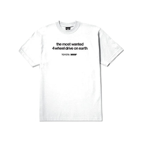 HUF X Toyota Legend Returns T-Shirt White Men's Short Sleeve T-Shirts Huf 