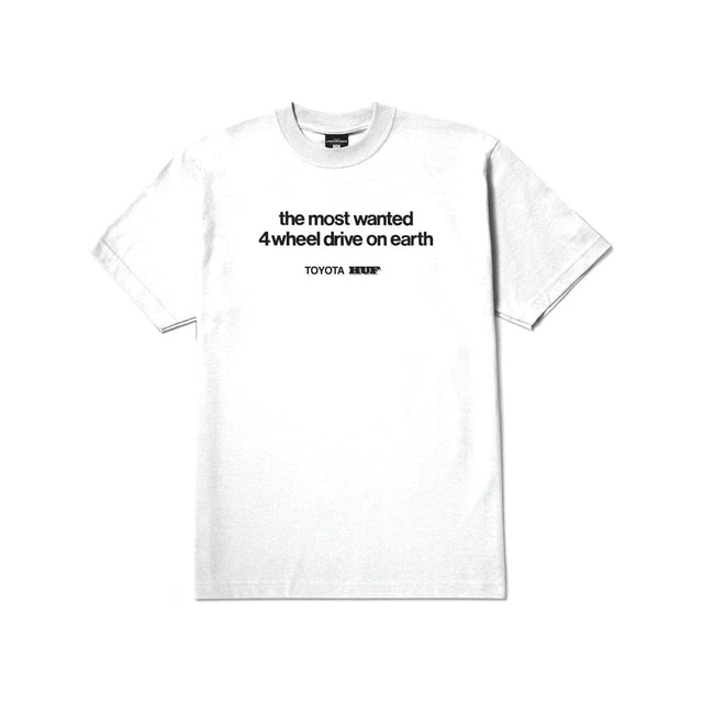 HUF X Toyota Legend Returns T-Shirt White Men's Short Sleeve T-Shirts Huf 