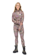 EIVY Women's Icecold Hood Base Layer Top Forest Landscape Women's Base Layers Eivy 