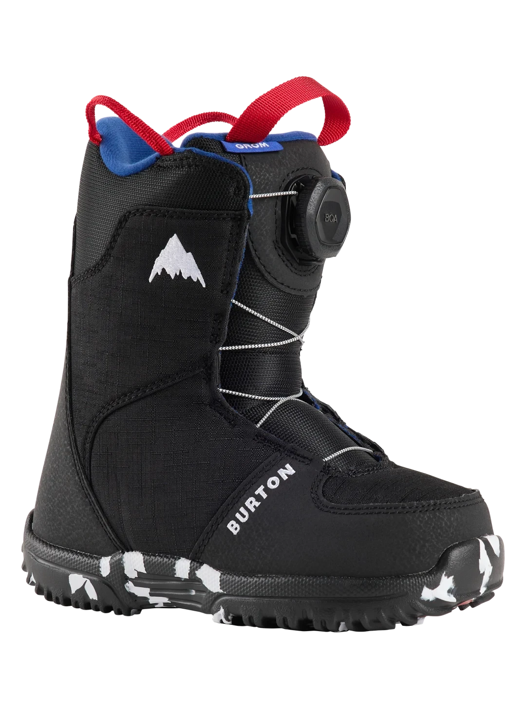 BURTON Kids Grom BOA Snowboard Boots Black 2026 Youth Snowboard Boots Burton 