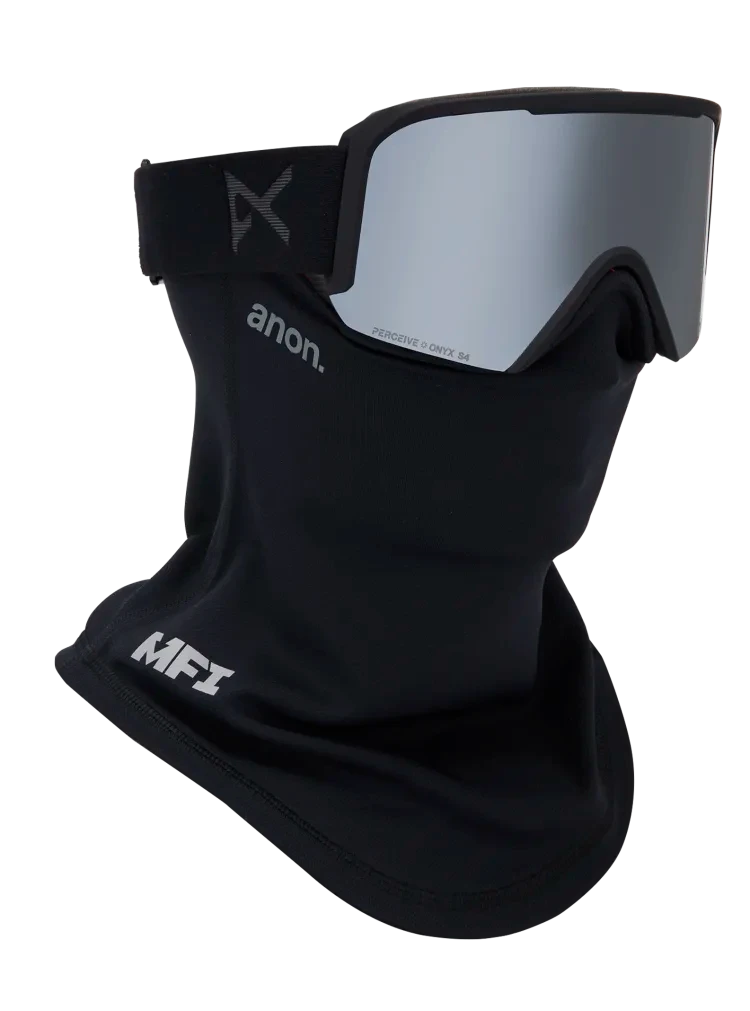 ANON Nesa Smoke - Perceive Sunny Onyx + Perceive Cloudy Burst + MFI Face Mask Snow Goggle Snow Goggles Anon 