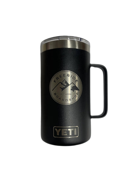 YETI Rambler 709 ML Mug Freeride Black Home & Kitchen Yeti 
