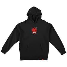 SPITFIRE Bighead Mid Fill Pullover Hoodie Black Men's Pullover Hoodies Spitfire 