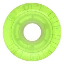 RICTA Clouds Transparent Green Glow In The Dark 78A 57mm Skateboard Wheels Skateboard Wheels Ricta 