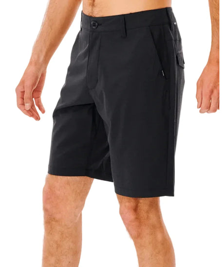 RIP CURL Phase Nineteen Hybrid Shorts Black Men's Hybrid Shorts Rip Curl 