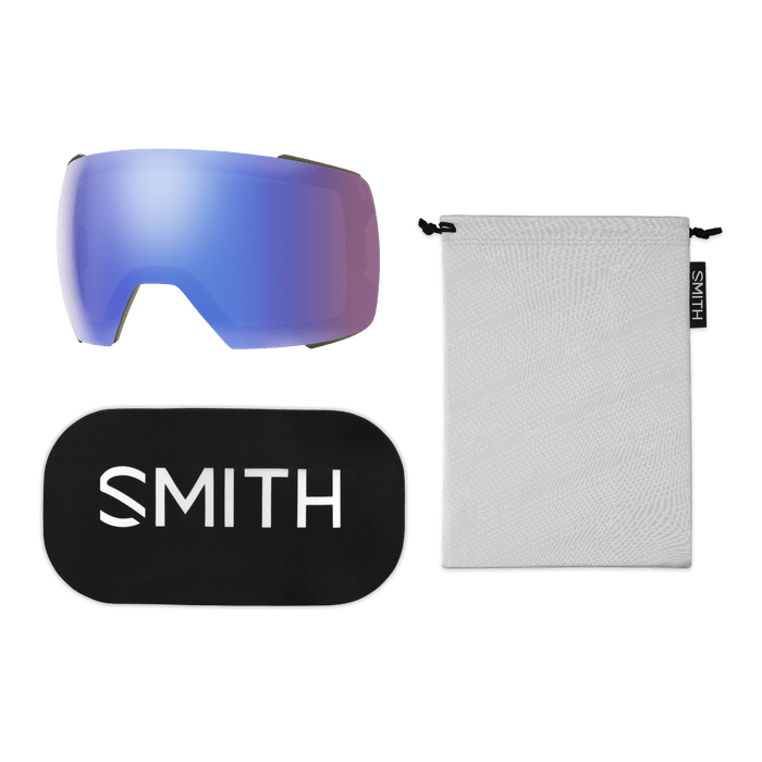 SMITH I/O Mag XL Forest - ChromaPop Sun Platinum Mirror + ChromaPop Storm Blue Flash Snow Goggle Snow Goggles Smith 