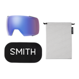 SMITH I/O MAG XL Slate - ChomaPop Everyday Red Mirror + ChromaPop Storm Blue Flash Snow Goggle Snow Goggles Smith 