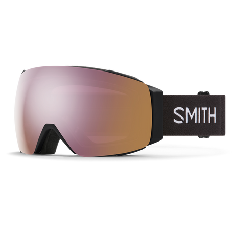 SMITH I/O MAG Black - ChromaPop Everyday Rose Gold Mirror + ChromaPop Storm Blue Sensor Mirror Snow Goggle Snow Goggles Smith 
