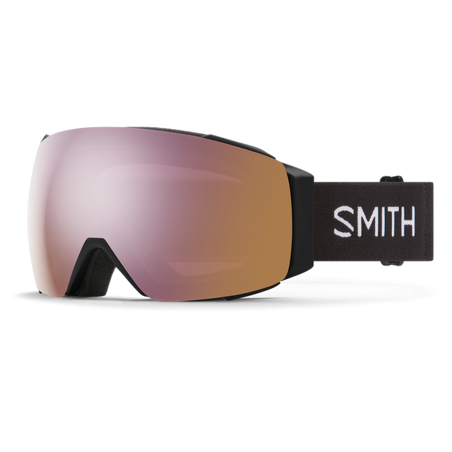 SMITH I/O MAG Black - ChromaPop Everyday Rose Gold Mirror + ChromaPop Storm Blue Sensor Mirror Snow Goggle Snow Goggles Smith 
