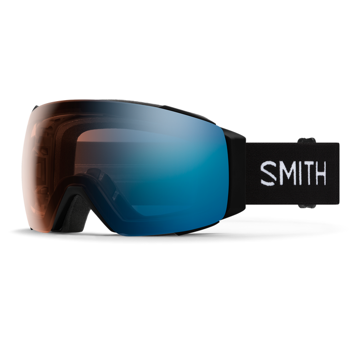 SMITH I/O MAG Black - ChromaPop Pro Photochromic Blue Mirror + ChromaPop Storm Blue Sensor Mirror Snow Goggle Snow Goggles Smith 