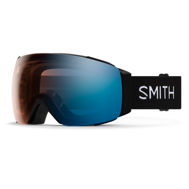 SMITH I/O MAG Black - ChromaPop Pro Photochromic Blue Mirror + ChromaPop Storm Blue Sensor Mirror Snow Goggle Snow Goggles Smith 