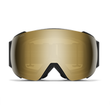 SMITH I/O MAG Speed Racer - ChromaPop Sun Black Gold Mirror + ChromaPop Storm Blue Sensor Mirror Snow Goggle Snow Goggles Smith 
