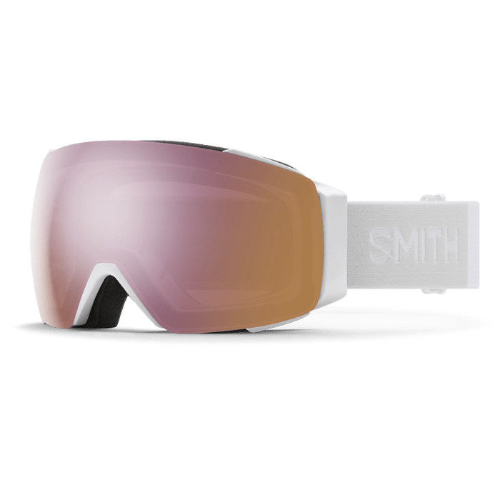 SMITH I/O MAG White Vapor - ChromaPop Everyday Rose Gold Mirror + ChromaPop Storm Yellow Flash Snow Goggle Snow Goggles Smith 