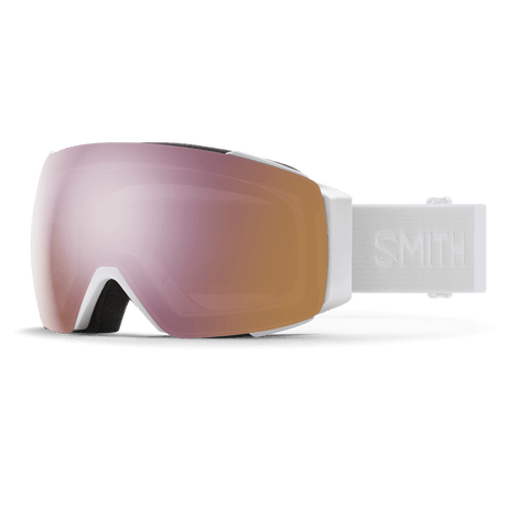 SMITH I/O MAG White Vapor - ChromaPop Everyday Rose Gold Mirror + ChromaPop Storm Yellow Flash Snow Goggle Snow Goggles Smith 