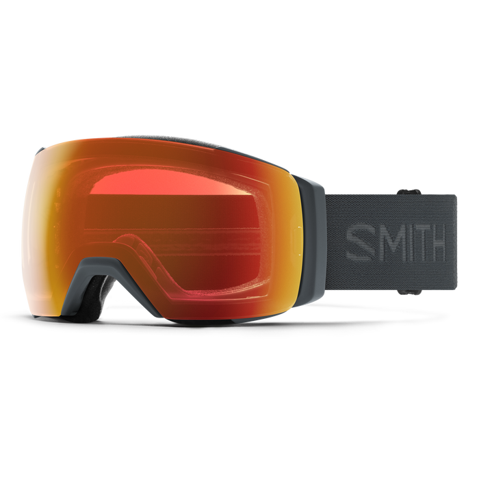 SMITH I/O MAG XL Slate - ChomaPop Everyday Red Mirror + ChromaPop Storm Blue Flash Snow Goggle Snow Goggles Smith 