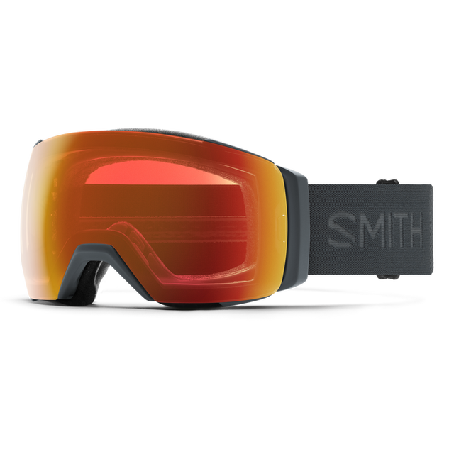 SMITH I/O MAG XL Slate - ChomaPop Everyday Red Mirror + ChromaPop Storm Blue Flash Snow Goggle Snow Goggles Smith 