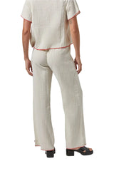 BRIXTON Women's Wandering Hudson Lounge Pants Off White Women's Pants Brixton 
