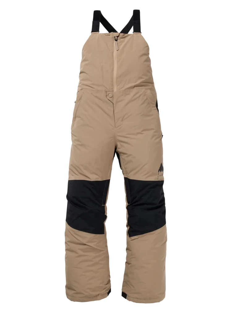 BURTON Kid's Skylar 2L Bib Snow Pants Summit Taupe 2026 Youth Snow Pants Burton 