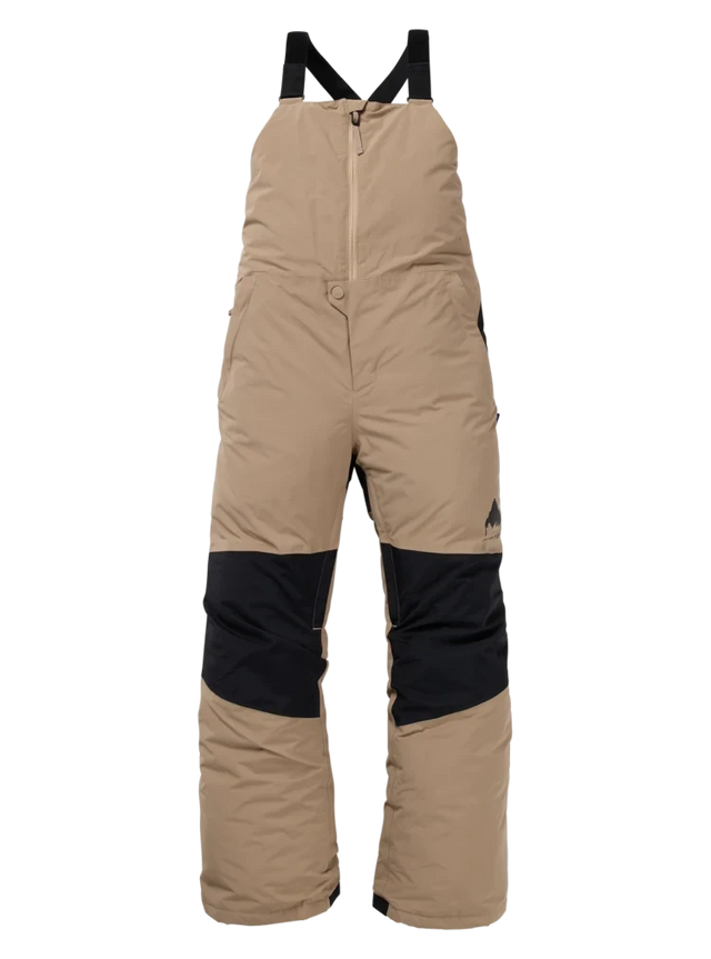 BURTON Kid's Skylar 2L Bib Snow Pants Summit Taupe 2026 Youth Snow Pants Burton 