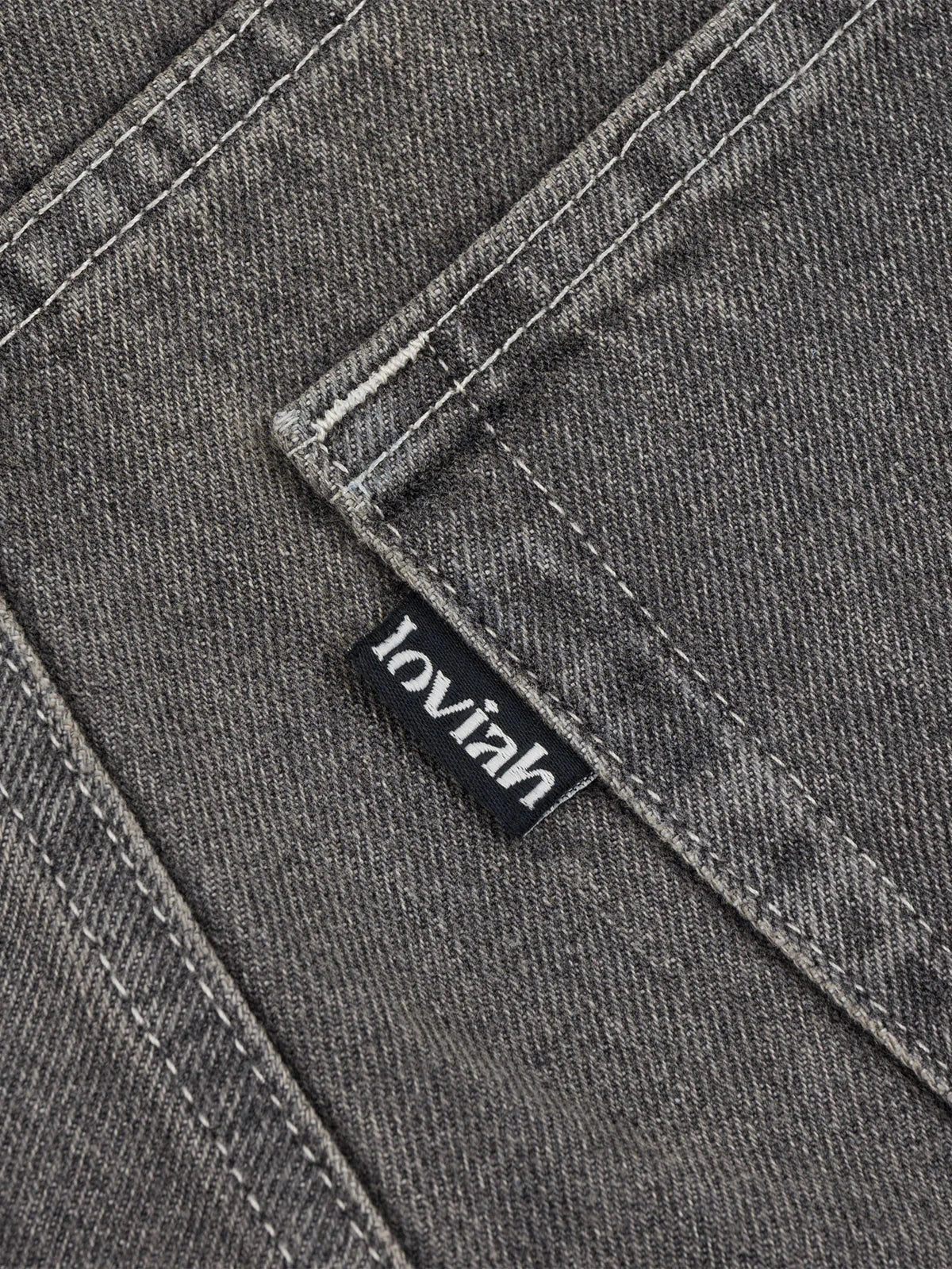 LOVIAH Jhorts Denim Shorts Grey Stonewash Men's Walkshorts Loviah 