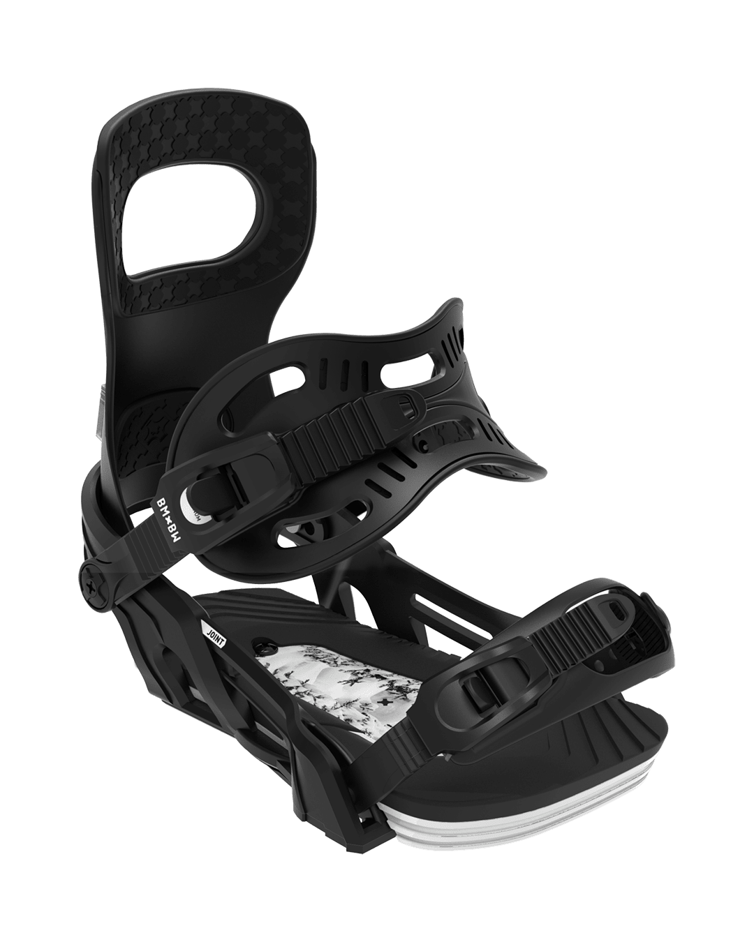 BENT METAL Joint Snowboard Bindings Black 2027 Men's Snowboard Bindings Bent Metal 