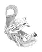 BENT METAL Joint Snowboard Bindings White 2027 Men's Snowboard Bindings Bent Metal 