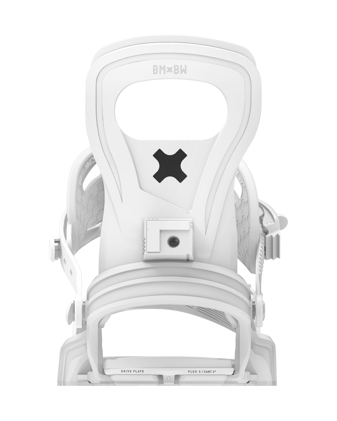 BENT METAL Joint Snowboard Bindings White 2027 Men's Snowboard Bindings Bent Metal 