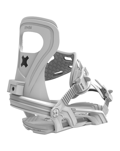 BENT METAL Joint Snowboard Bindings White 2027 Men's Snowboard Bindings Bent Metal 