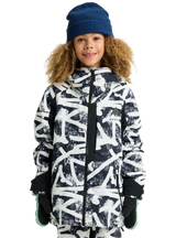 BURTON Kid's Hillslope Snow Jacket City Streets/True Black 2026 Youth Snow Jackets Burton 