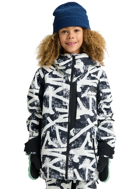 BURTON Kid's Hillslope Snow Jacket City Streets/True Black 2026 Youth Snow Jackets Burton 