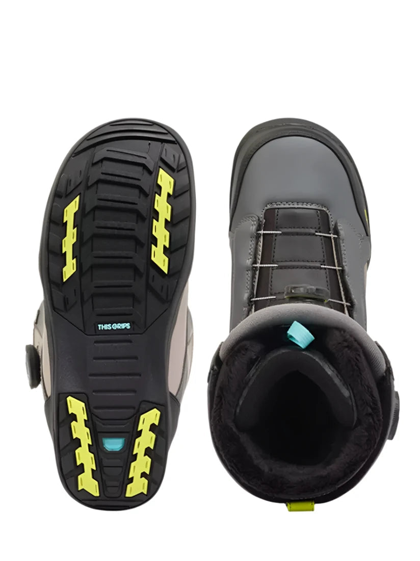 K2 Boundary Snowboard Boots Grey 2025 Men's Snowboard Boots K2 