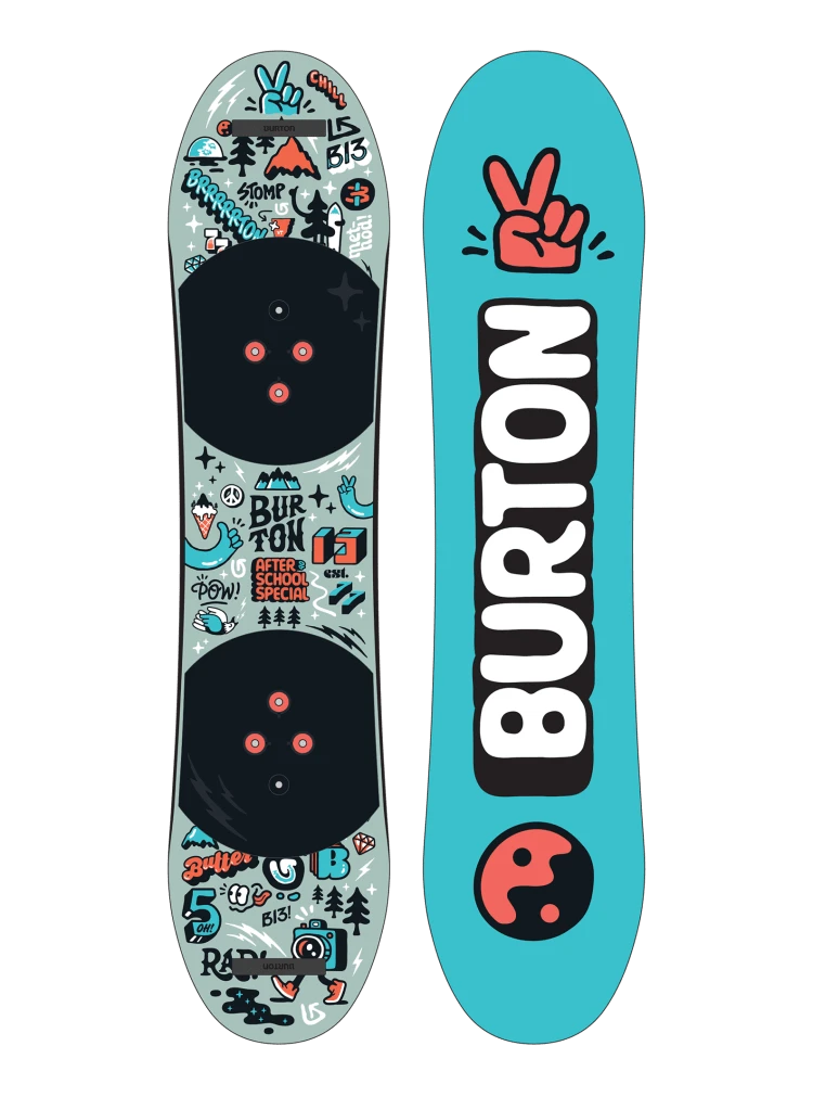 BURTON Kids After School Special Snowboard & Binding Package 2026 Youth Snowboards Burton 