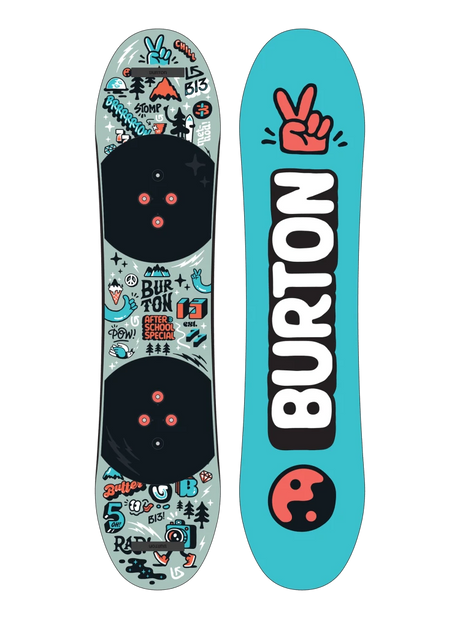 BURTON Kids After School Special Snowboard & Binding Package 2026 Youth Snowboards Burton 