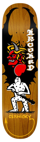 新品 KROOKED CERNICKY DEVIL ED DECK 8.06 KROOKED Cernicky Devil Ed 8.06 Skateboard Deck – Freeride Boardshop