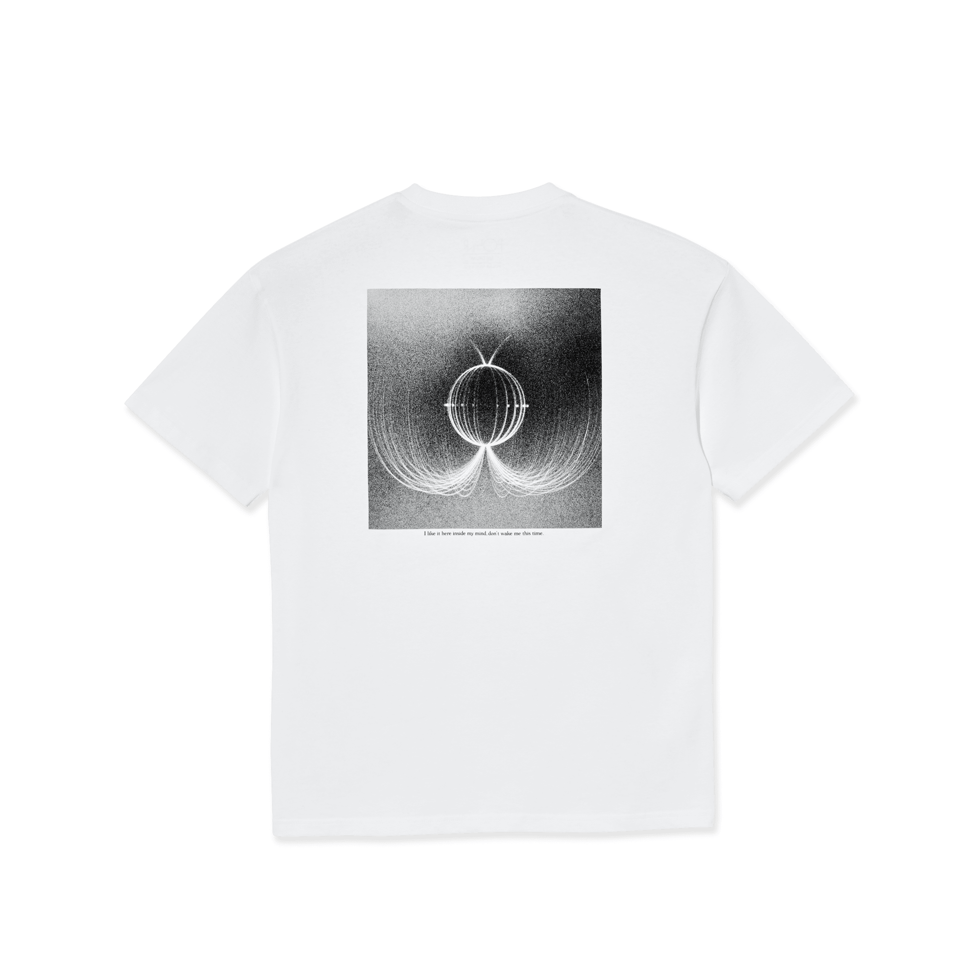 POLAR Magnetic Field T-Shirt White Men's Short Sleeve T-Shirts Polar 